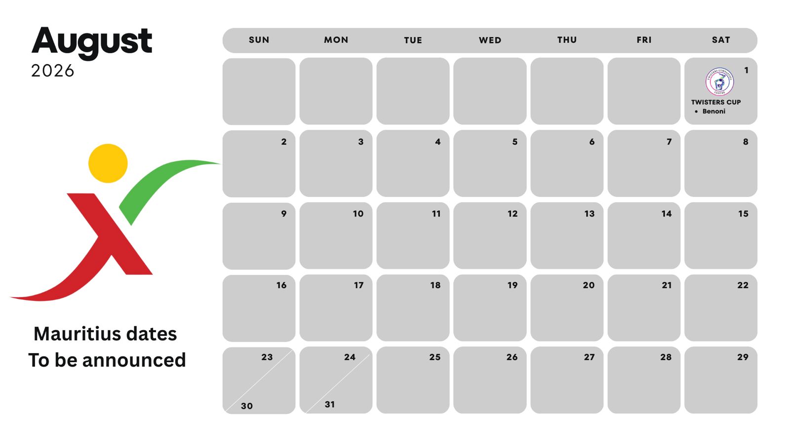 August 2026 Calendar