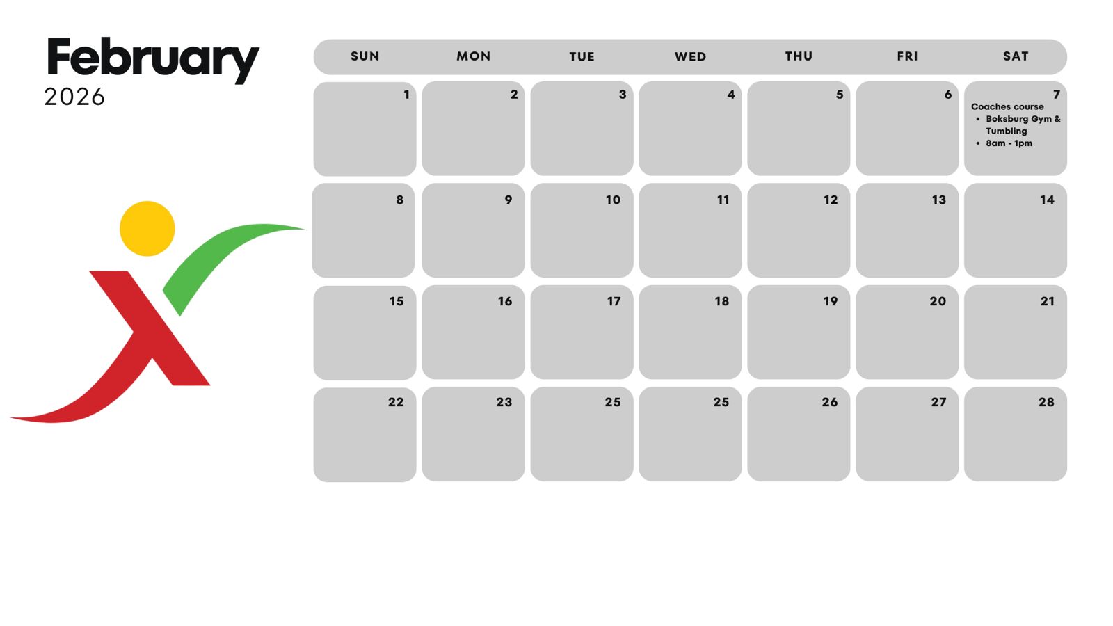 February 2026 Calendar